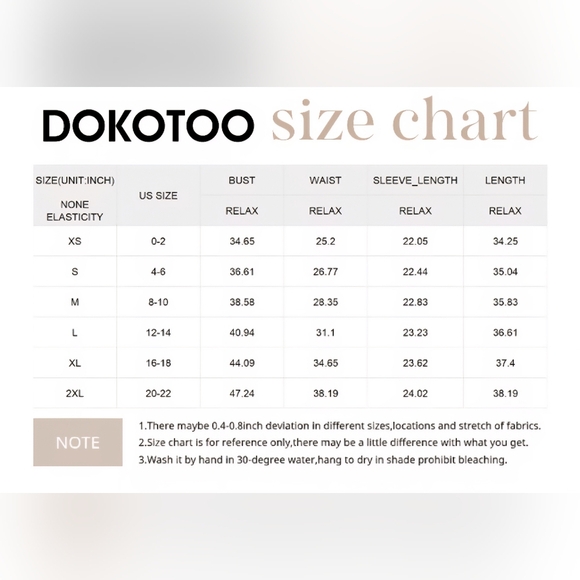 Dokotoo Womens Long Sleeve Open Back Mini #527 NWOT - Picture 6 of 11